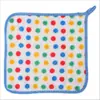 Trapo de Cocina de Terciopelo Coral con Puntos, Fácil de Limpiar, Estropajo sin Pelusa, Engrosado, Fácil de Absorber Agua, Paño de Lavar Platos para el Hogar