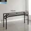 Estrutura de Mesa Dobrável, Suporte de Mesa Longa, Estrutura de Ferro de Camada Dupla/Camada Única, Pernas de Mesa, Pernas de Estrutura de Mesa Dobrável em Ferro Artístico com Travessas