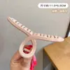 Novo Estilo de Presilha de Cabelo 2025 para Mulheres, Presilha Tubarão Exquisita e de Alto Padrão para a Parte de Trás da Cabeça, Tamanho Grande para Cabelos Espessos, Acessório de Cabelo