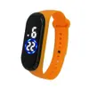 Reloj Electrónico Táctil de Gelatina Estilo Coreano para Niños Estudiantes Reloj de Pulsera de Silicona LED Moda Táctil para Parejas Deportes al Aire Libre