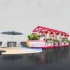 Instalações de Arte Criativas para Exposição Comercial em Formato de Navios de Cruzeiro; Fábrica de Produção de Instalação de Arte para Displays Externos Comerciais
