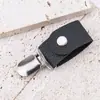 Clipe de Chapéu de Couro Clipe de Bolsa Clipe de Armazenamento Clipe de Chapéu para Viagem ao Ar Livre Clipe de Luva de Verão Clipe Duplo Elástico Clipe de Cinto de Calça