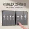Pegatinas Etiquetadoras para Interruptores de Luz para Uso en el Hogar, Indicador Luminiscente en la Oscuridad, Pegatinas Decorativas Creativas para Paneles de Interruptores, Cubierta Protectora, Lujo Ligero
