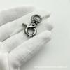 Al por mayor cadena de garra pequeña de 3 puntos herrajes hebilla DIY joyería hebilla metálica decorativa 8mm diámetro interior aleación de zinc hebilla accesorios