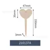 Jardinería de Madera Flor Álamo Cartel Multietiqueta Venta al por Mayor Etiqueta de Carne Cartel de Micro Paisaje DIY Listo para Enchufar Stock Disponible