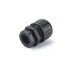 Tubo Corrugado de Plástico Junta Impermeable Tubo Corrugado Cabeza Fija de Nylon Rosca Fija Conexión Pa66 Pead13Ad15.8