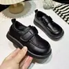 2026 Zapatos para Niños Zapatos de Cuero para Niñas Negros para Actuación Escolar Zapatos para Estudiantes Suela Suave Antideslizantes Puntera Ancha Zapatos de Cuero para Niños