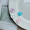 Patches de Resina Fofos Coloridos como Doces em Formato de Coração 3D para DIY de Presilhas de Cabelo, Grampos, Acessórios de Cabelo, Decorações de Capa de Celular, Charms para Sapatos