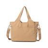 Bolsa Tote Feminina Grande Capacidade Leve Bolsa de Ombro Bolsa para o Trabalho Design de Nicho Casual Simples 2025 Nova Bolsa de Mão