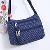 Crossbody Bag Feminina Small Bag 2024 New Oxford Cloth Canvas Bag Casual All-match Travel Shoulder Bag Backpack Zipper