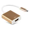 Adaptador USB-C para HDMI Conversor USB 3.1 para HDMI Linha HD Liga de Alumínio 1080p HD