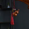 Talla en Madera Paz y Alegría Todo Sale Bien Accesorios DIY Llavero Accesorios Colgantes Etiqueta de Fortuna Tallado en Madera Hecho a Mano de Moda