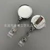 Fabricantes de Dongguan ABS banhado fivela de puxar fácil proteção ambiental banhado telescópico fácil puxar Doutor Enfermeiro fivela de peito clipe de crachá