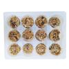 Arroz glutinoso fresco seco cozido no vapor na boca 35g * 12 peças * 20 pacotes de carne de porco seca estilo cantonês cozido no vapor Siomai lanches de café da manhã lanches de chá da manhã
