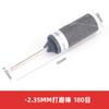 2.35mm papel de lija Cabeza de pulido tipo vástago de doble uso seco y húmedo Cabeza de pulido de papel de lija al agua Pulido de jade ágata jade Vástago 5000 mallas