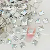 Broca para unha K9 branca de boutique, fundo plano, formato especial, imitação Hua Zi, não solta o fundo, tamanho mini pequeno, decorações de unha atacado