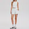 Traje Deportivo Casual Transfronterizo para Mujer, Chaleco de Yoga Fitness sin Mangas de Moda, Traje de Tenis Ajustado