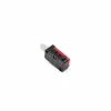 Fornecer Micro Switch de Três Pernas Vermelho e Preto Retangular V-15-1C25 Interruptor de Limite Pequeno de Toque