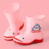 Botas de Lluvia para Niños, Zapatos de Agua Cálidos de Terciopelo para Mujer, Desmontables, Botas de Lluvia Impermeables Antideslizantes, Niños Pequeños, Niños de Edad Media, Botas para Bebés Niños