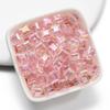 Alta permeabilidad color vidrio imitación terrón de azúcar diamante AB cuentas perforadas acrílico con cuentas cadena para teléfono móvil pulsera accesorios
