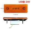 Jinlong Yutong Autobús Autobús Autobús 24vled Luz Lateral Intermitente Modificación Ingeniería Vehicular Luz Lateral Señal