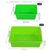 Caixa Organizadora Personalizada, Estante de Brinquedos, Caixa Combinada, Bacia de Armazenamento, Caixa Organizadora de Baldes Grande e Pequeno, Matérias-Primas de Grau Alimentício PP, Resistente a Quedas