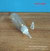 Botella de plástico PET50ML botella puntiaguda 100ML plástico PET transparente botella de boca pequeña botella de boca puntiaguda botella de tinte pintada