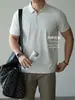 [Upf50] Camiseta Polo de Manga Corta con Media Cremallera 7A Antibacteriana Protección Solar para Hombre Verano 2026 Fresca para Deportes al Aire Libre