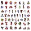 50 Calcomanías de Spider-Man de Dibujos Animados Spider-Man Anime Impermeables para Cuaderno Vaso de Agua Calcomanías Venta al por Mayor Transfronteriza