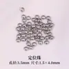 Cobre banhado a ouro 18k pulseira e colar DIY materiais de miçangas artesanais fecho em U fecho de ponta conta de posicionamento fecho acessórios
