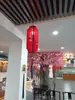 Luminária pendente de tecido chinês varanda lanterna vermelha antiga hotel clássico casa de chá iluminação especial restaurante restaurante de hot pot decoração
