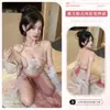 Lemon Story Lingerie Erótica Estilo Antigo Saia de Gaze Chiffon Faixa para Barriga Estilo Sexy Cosplay Hanfu Tentação Pequeno Seio Roupa de Sedução