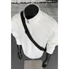 Moletom de outono americano, caimento pesado, rígido, para homens, jaqueta casual moderna de alta resistência, modelo CL preto, desconstruído
