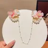 Acessório de Cabeça Hanfu Estilo Antigo para Crianças, Corrente de Testa de Princesa Estilo Chinês para Meninas, Acessório de Cabelo com Franja para Fantasia Antiga
