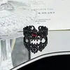 Anel Personalizado Temático de Halloween Atmosfera Sombria Fantasma Aranha Sem Gênero Punk Nicho Tendência Anel Legal