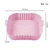 Tapete para Air Fryer Amazon Tapete de Silicone para Assar Tigela de Silicone Bandeja de Assar Bandeja de Forno Bandeja de Assar para Air Fryer Tampa de Silicone