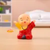 Figura Creativa de Micro-Paisaje de un Pequeño Monje con Gran Mérito, Juguete de Moda, Decoración de Coche, Decoración de Escritorio de Oficina, Regalo
