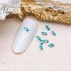 Mini tamanho pequeno olho de cavalo atacado celebridade da internet manicure mini cor mágica sementes de gergelim fundo pontiagudo Diamante formato especial decoração de unha