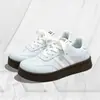 Zapatos Deportivos de Entrenamiento Alemanes de Suela Plana Versátiles Casuales Transpirables para Mujer, Modelo Nuevo 2026, de Caña Baja, Rayas Blancas, de Gran Venta