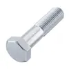 Acero al carbono, grado 4.8, tornillo hexagonal exterior, parcialmente roscado, galvanizado en zinc blanco, alta resistencia, tornillo de cabeza hexagonal parcialmente roscado, M6, M12, M30
