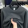 Comercio Exterior Transfronterizo Estilo Europeo y Americano de Gama Alta Sudadera para Hombre con Bordado de Caballo, Felpa y Cuello Redondo Engrosado Ropa Casual Venta al por Mayor para Hombres