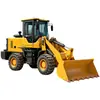 Cargador Pequeño de Comercio Exterior Tracción en las Cuatro Ruedas Pala Hidráulica Excavación y Transporte de Arena, Piedra y Tierra Cargador de Ingeniería Infraestructura Agricultura