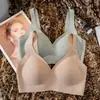 Sujetador Ultra Delgado Sin Costuras para Busto Grande, Efecto Reductor, Copa Fija, Soporte Suave, Elevación y Anticaída, Reducción de Busto Lateral, Venta al por Mayor desde Fabricante