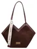 Bolso tote retro mate estilo coreano para mujer, nuevo modelo otoño e invierno 2026, simple, moderno, de alta gama, para llevar en el hombro y debajo del brazo
