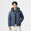 Otoño/Invierno 2026 Nuevo Estilo Unisex Ligero Desmontable con Capucha Plumas Ropa de Pareja Multicolores Casual Versátil Chaqueta