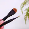 Nuevo Pincel de Maquillaje Individual, Pincel para Base, Pincel de Artista de Maquillaje con Forma de Lengua, Pincel para Polvo de Rubor, Pincel Facial, Herramientas de Maquillaje
