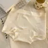 Calzones Sexy Sin Costuras para Mujer con Entrepierna de Algodón Puro, Nuevo Modelo 2026, Cintura Media, Control de Abdomen, Cómodos, que se Ajustan a la Cadera, Boxer para Mujer