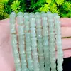 Qian Jing Wan Ma Jade Dongling Natural Sección de Bambú Cuentas Sueltas Pulsera de Jade Pulsera Cuentas Accesorios de Joyería DIY Venta al por Mayor
