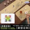 Tapete de Mesa de Couro Personalizado, Tapete de Mesa de Escritório para Computador Antiderrapante Extra Grande, PVC Publicidade Jogo Bidimensional Personalização Transfronteiriça