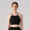 Sujetador deportivo todo en uno para mujer, alto impacto, a prueba de impactos, anti-caída, espalda bonita, camiseta de tirantes push-up para yoga, sujetador para fitness y correr